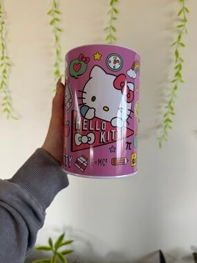 Hello kitty tin piggy bank